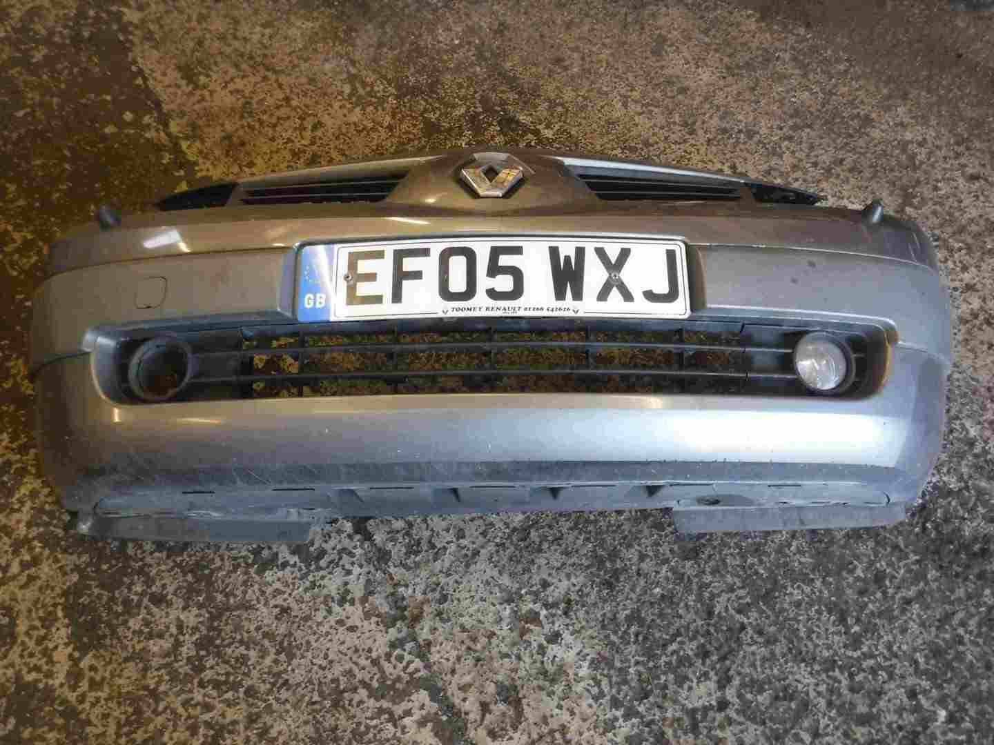 Renault Megane 2002-2008 Front Bumper Grey 603
