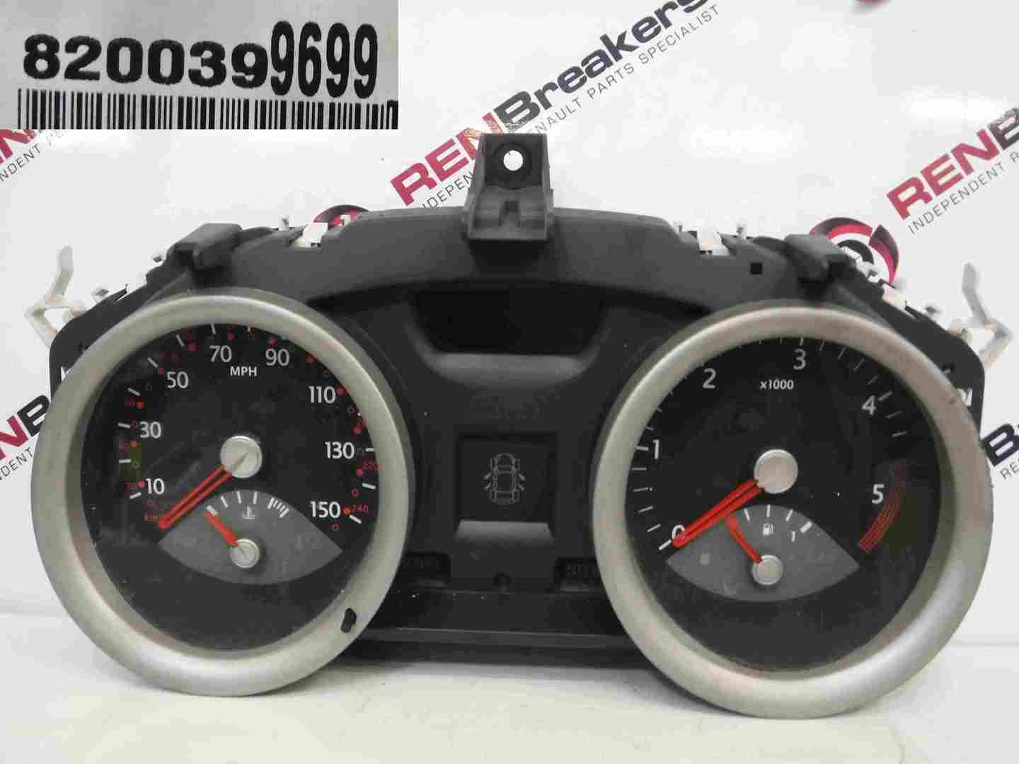 Renault Megane 2002-2008 Instrument Panel Dials Clocks 118K 8200399699