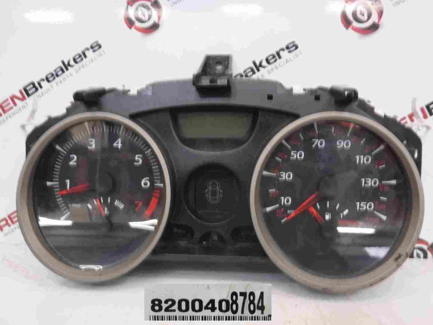 Renault Megane 2002-2008 Instrument Panel Dials Clocks 144K Facelift 8200408784