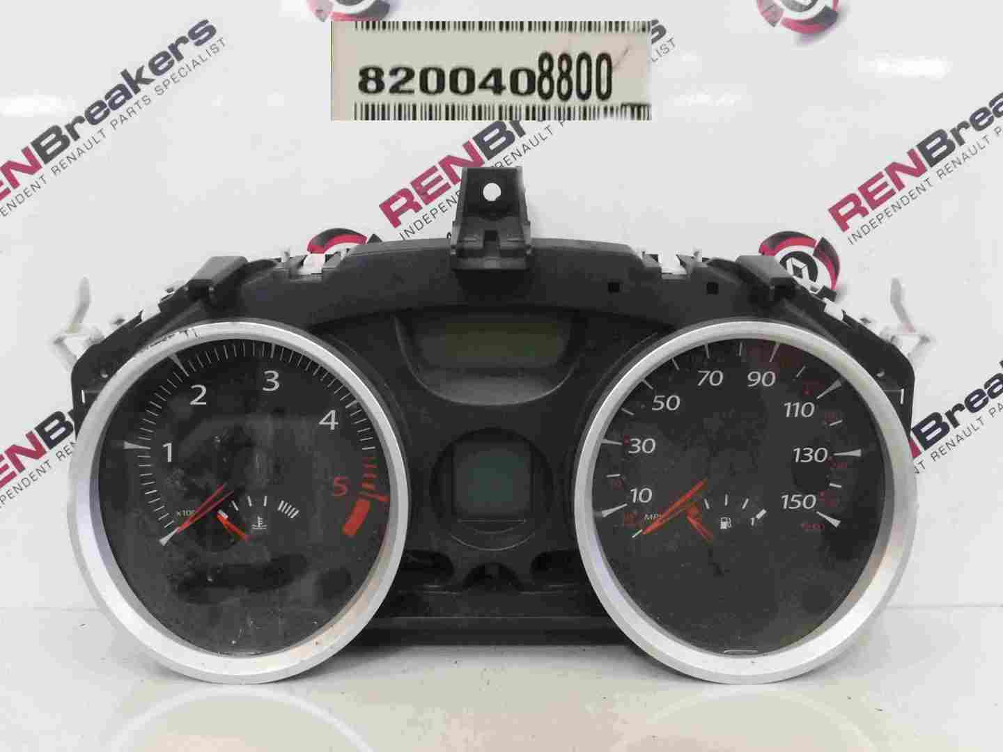 Renault Megane 2002-2008 Instrument Panel Dials Clocks 172K 8200408800