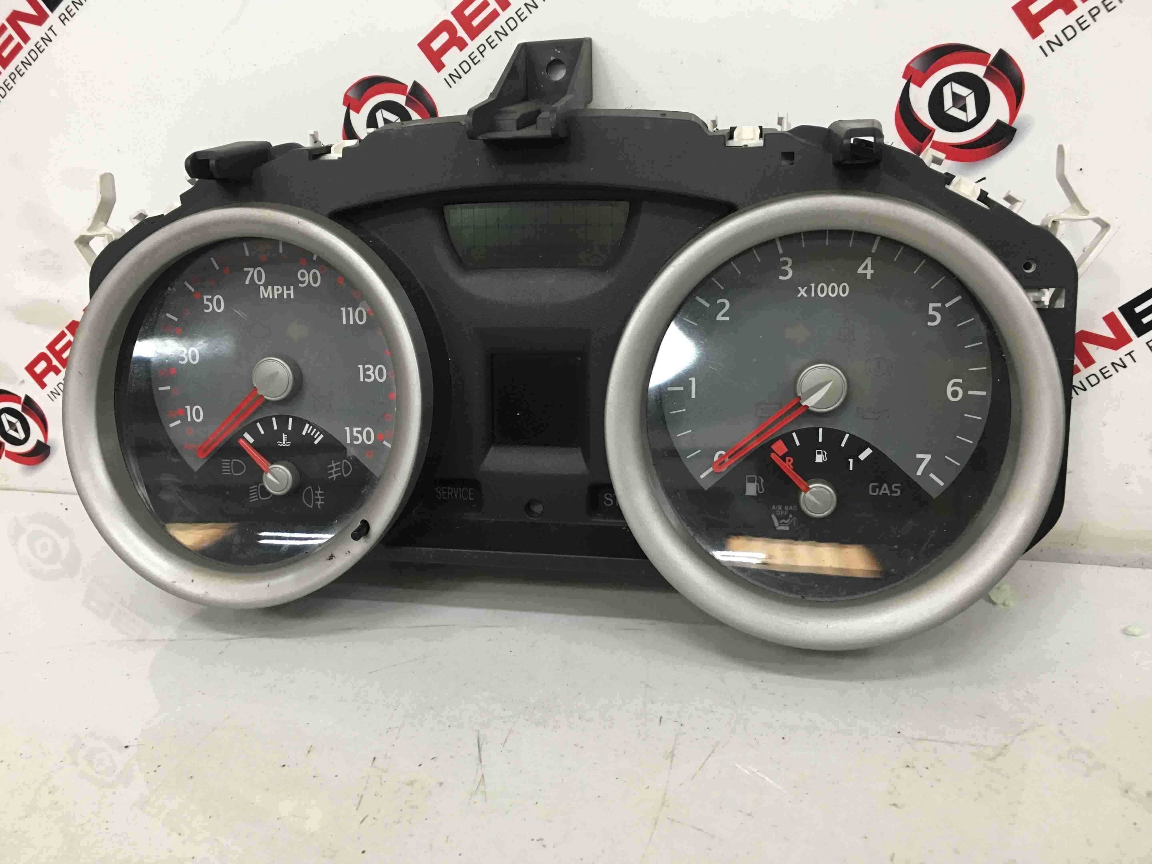 Renault Megane 2002-2008 Instrument Panel Dials Cluster 8200170525