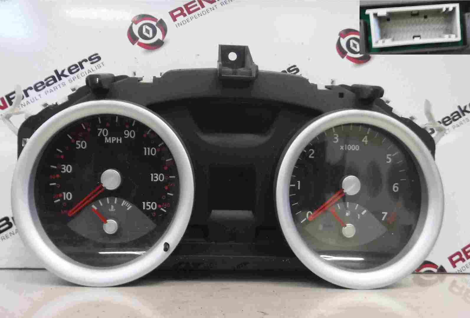 Renault Megane 2002-2008 Instrument Panel Dials Gauges Clocks 107K