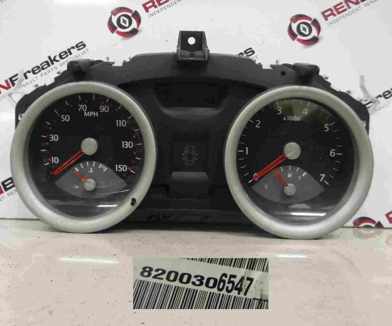 Renault Megane 2002-2008 Instrument Panel Dials Gauges Clocks 113k 8200306547