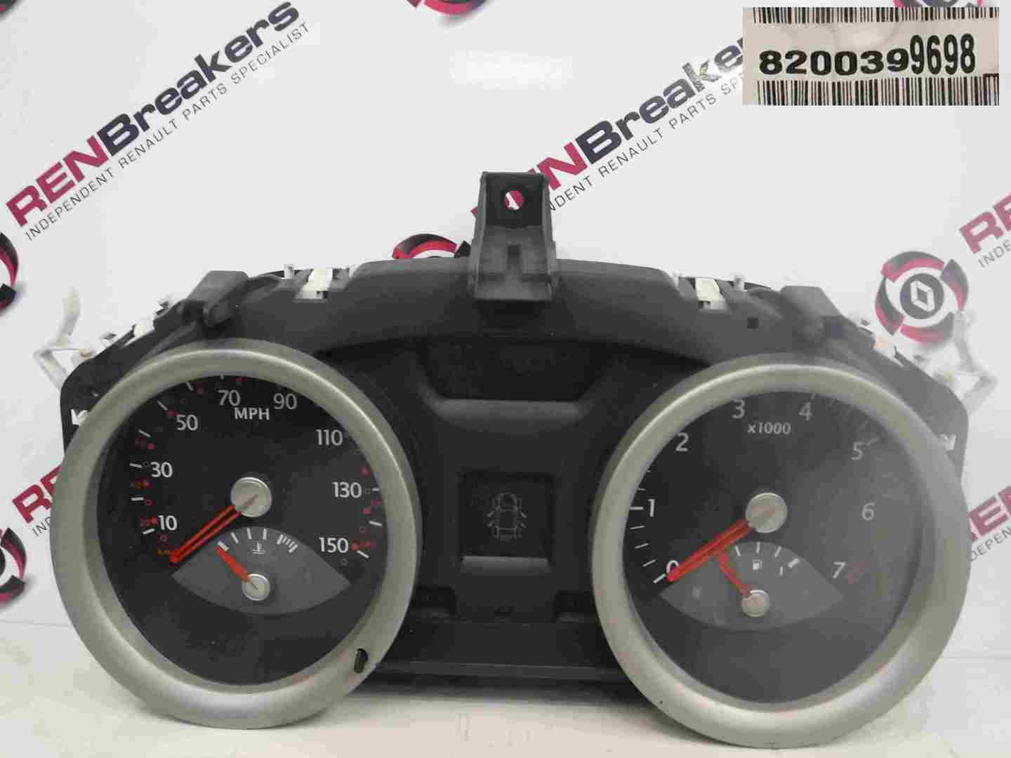 Renault Megane 2002-2008 Instrument Panel Dials Gauges Clocks 128K 8200399698