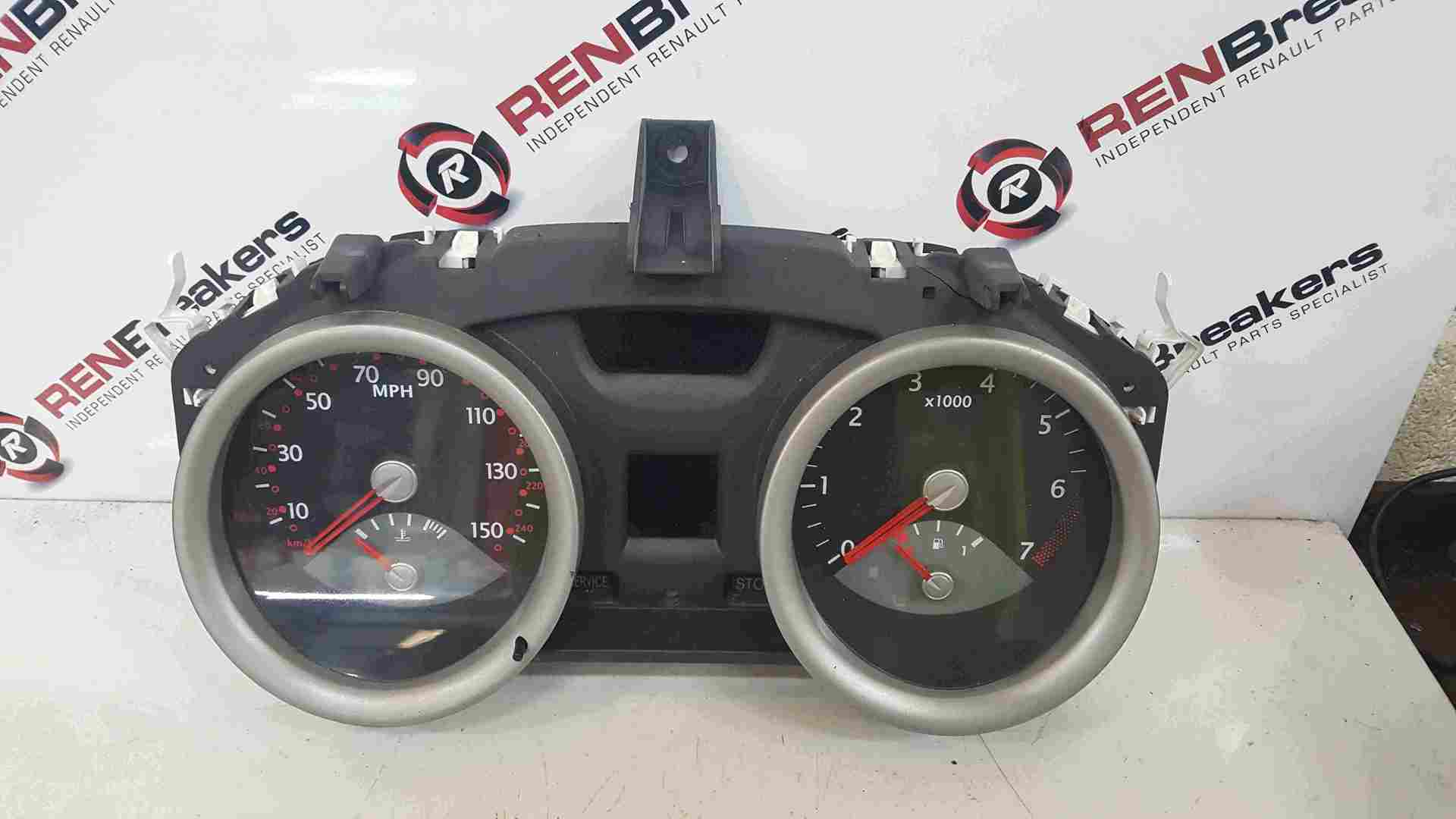 Renault Megane 2002-2008 Instrument Panel Dials Gauges Clocks