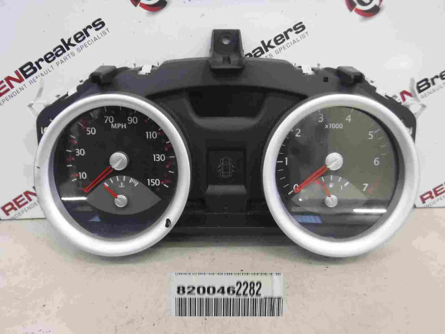 Renault Megane 2002-2008 Instrument Panel Dials Gauges Clocks 62K