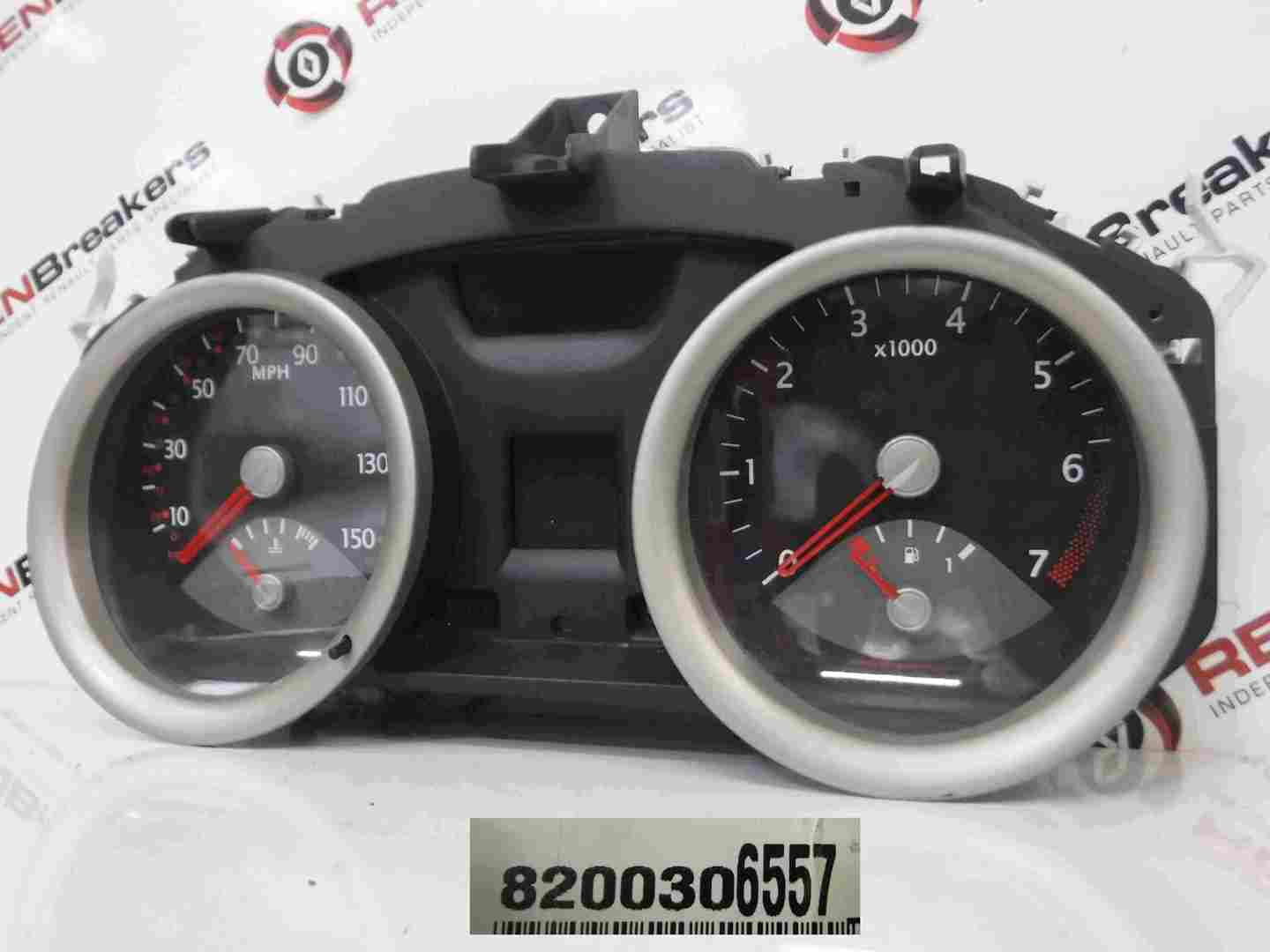 Renault Megane 2002-2008 Instrument Panel Dials Gauges Clocks 66K 8200306557