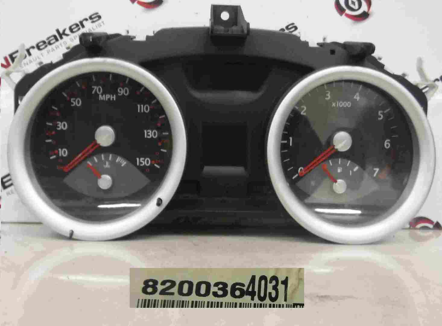 Renault Megane 2002-2008 Instrument Panel Dials Gauges Speedo