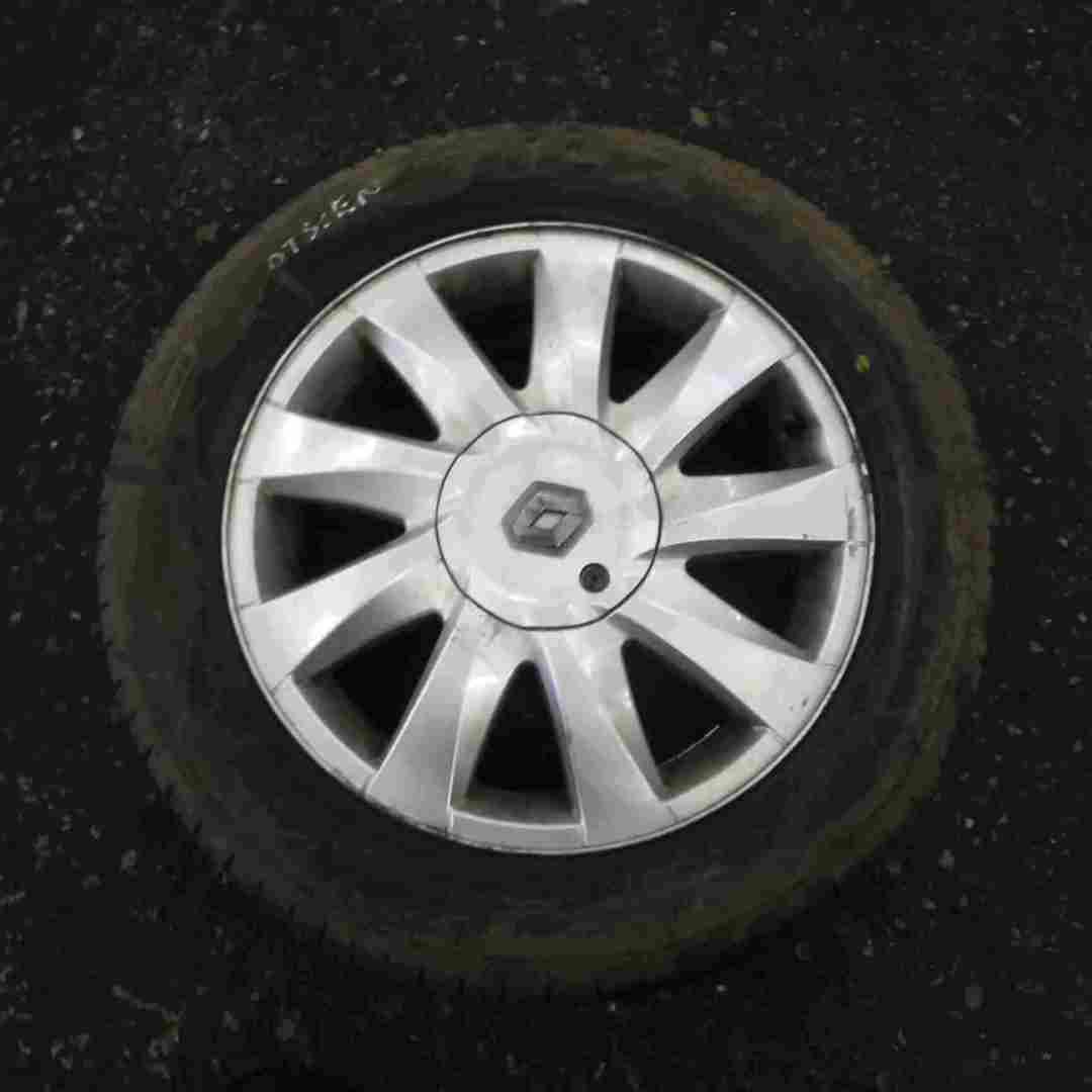 Renault Megane 2002-2008 Kubbera Kubera Alloy Wheel 16inch + Tyre 205 55 16 7mm