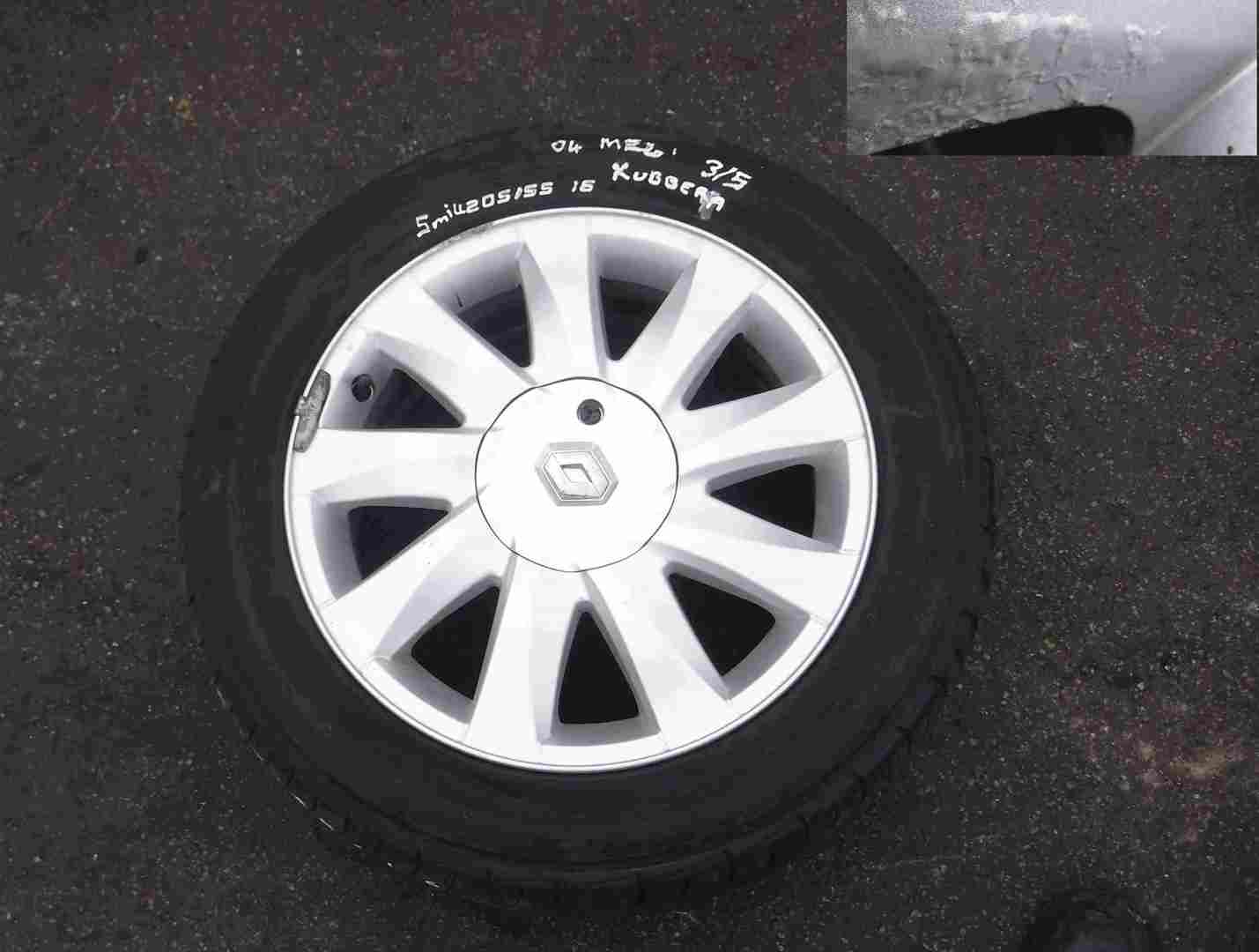 Renault Megane 2002-2008 Kubera Alloy Wheel 