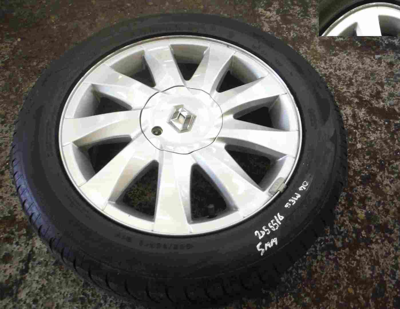 Renault Megane 2002-2008 Kubera Alloy Wheel  Tyre 205 55 16 5mm Tread