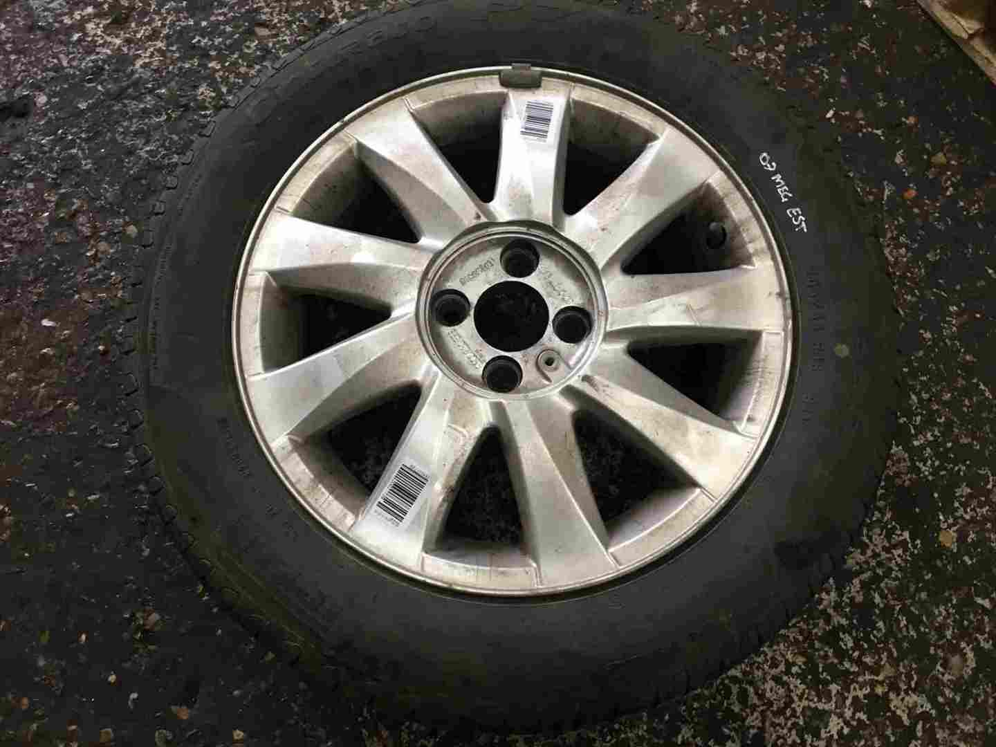 Renault Megane 2002-2008 Kubera Alloy Wheel   Tyre 205 55 16 7mm Tread