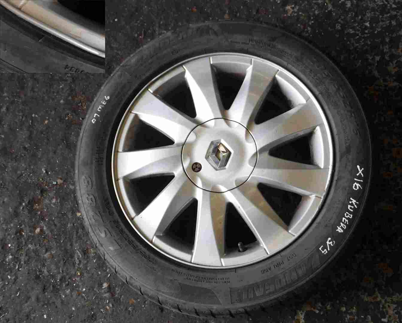 Renault Megane 2002-2008 Kubera Alloy Wheel 16inch