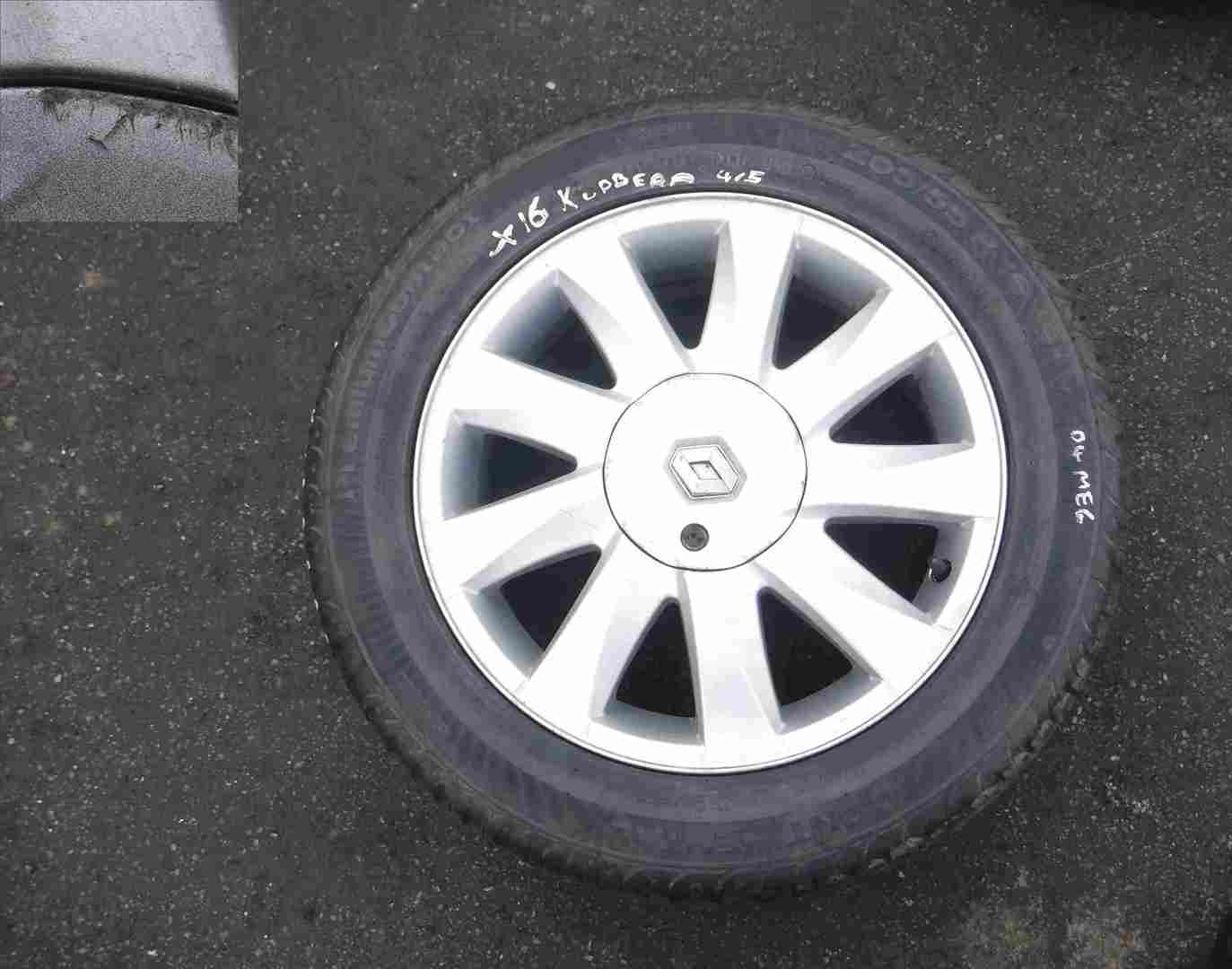 Renault Megane 2002-2008 Kubera Alloy Wheel 16inch