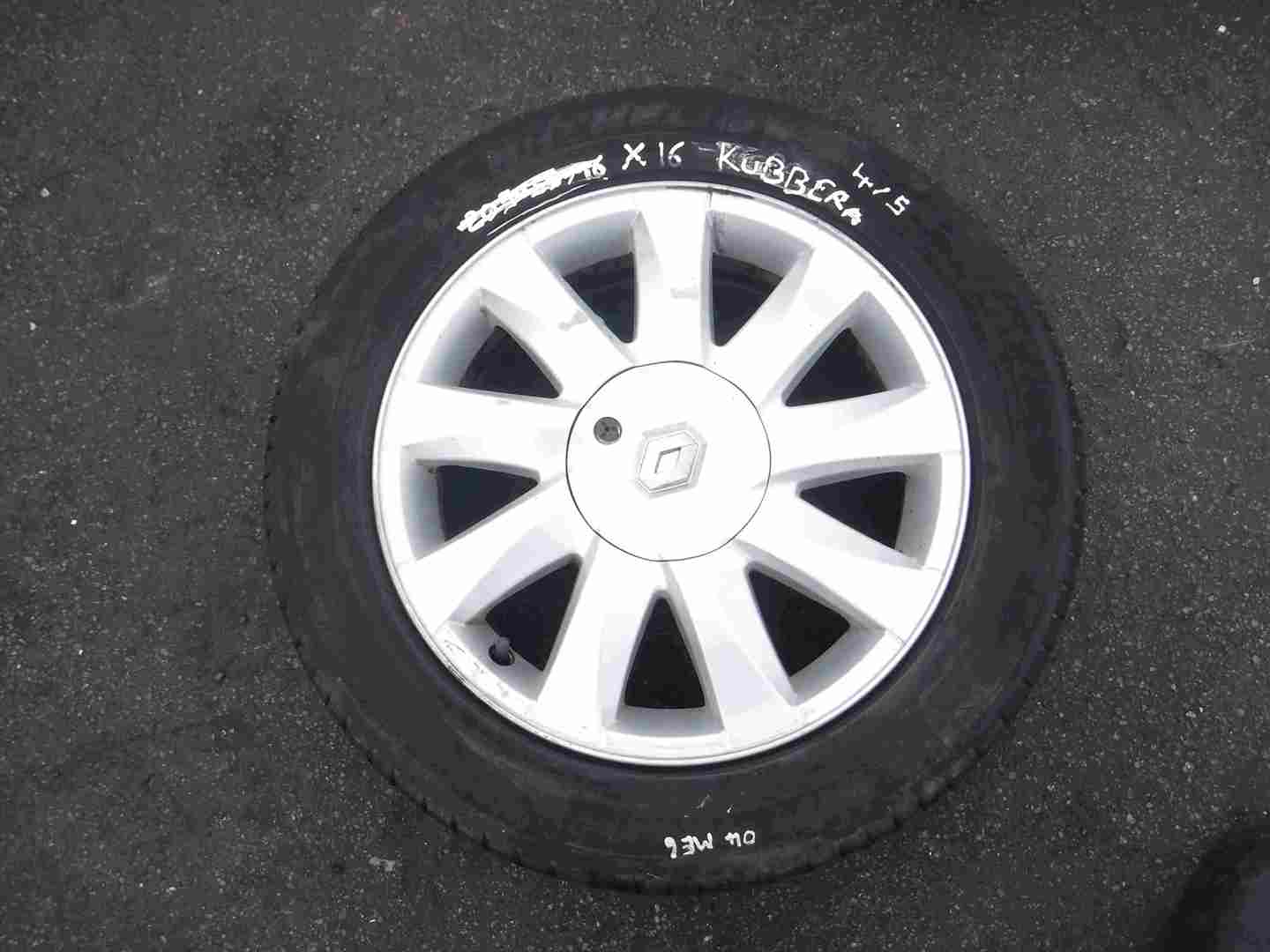 Renault Megane 2002-2008 Kubera Alloy Wheel 16inch