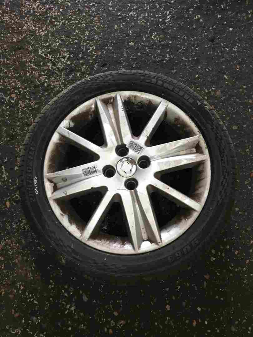 Renault Megane 2002-2008 Nervasport Alloy Wheel 17inch + Tyre 205 50 17 7mm