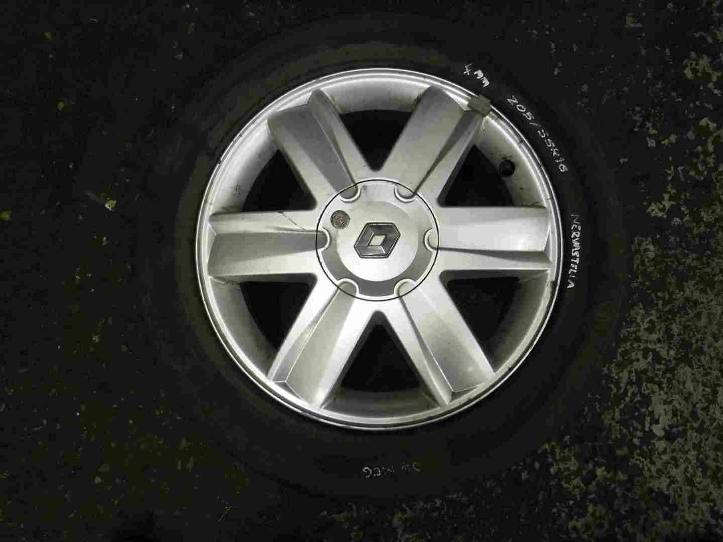 Renault Megane 2002-2008 Nervastella Alloy Wheel + Tyre 205 55 16 4mm
