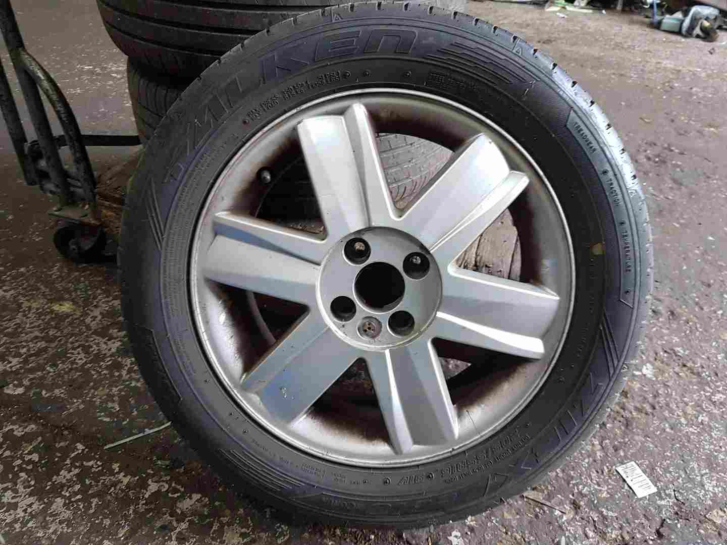 Thumb 6 Renault Megane 2002-2008 Nervastella Alloy Wheel + Tyre 205 55 16 5Mm Tread 4/5
