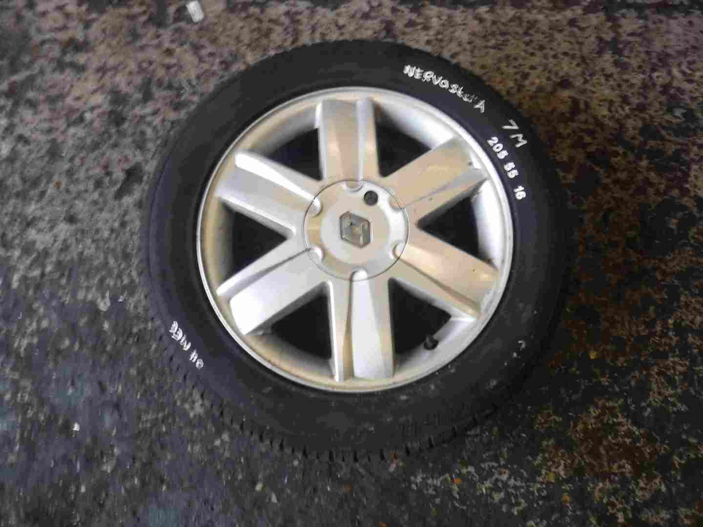Renault Megane 2002-2008 Nervastella Alloy Wheel + Tyre 205 55 16 7mm