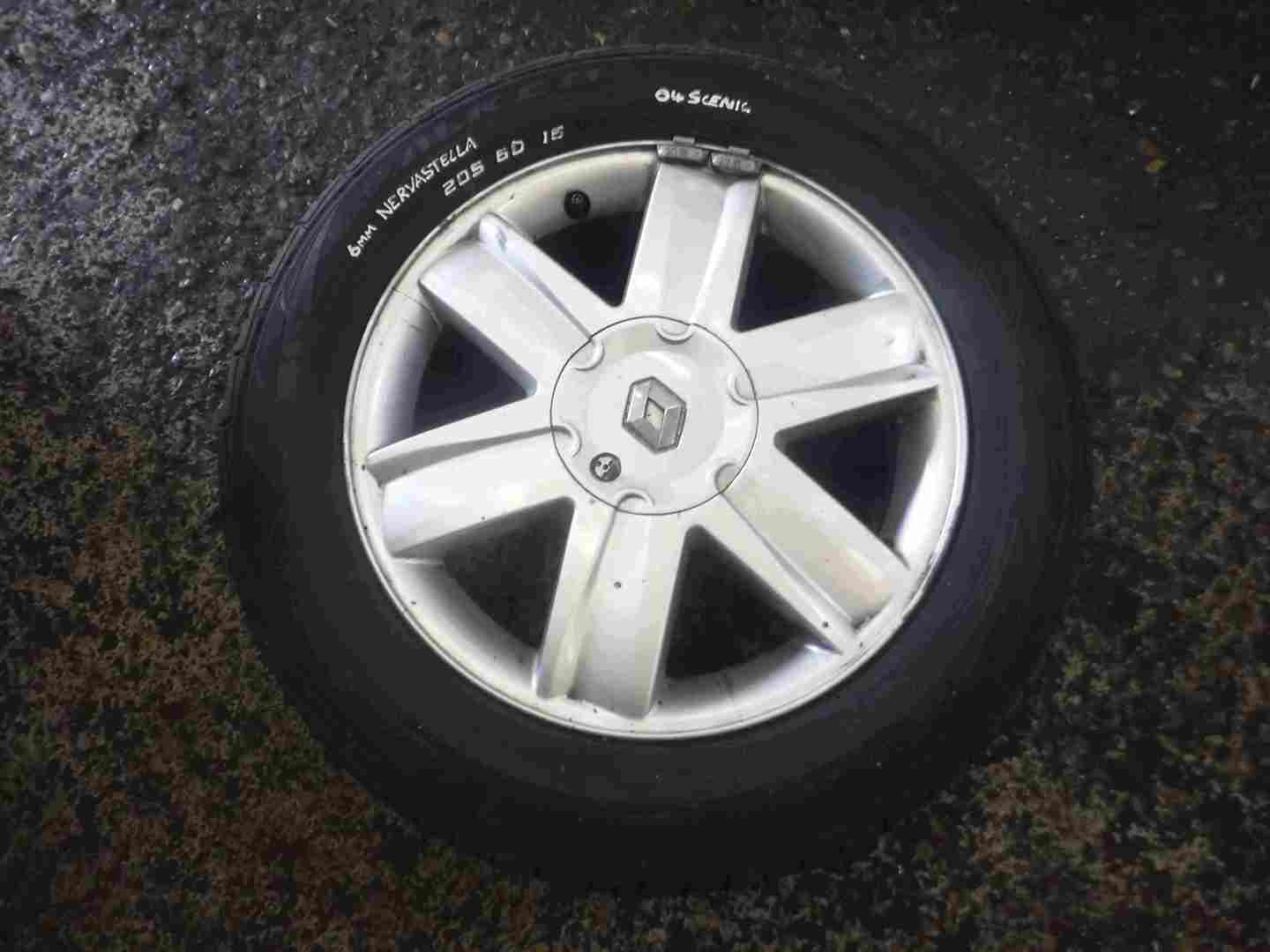 Renault Megane 2002-2008 Nervastella Alloy Wheel  Tyre 205 60 16 6mm