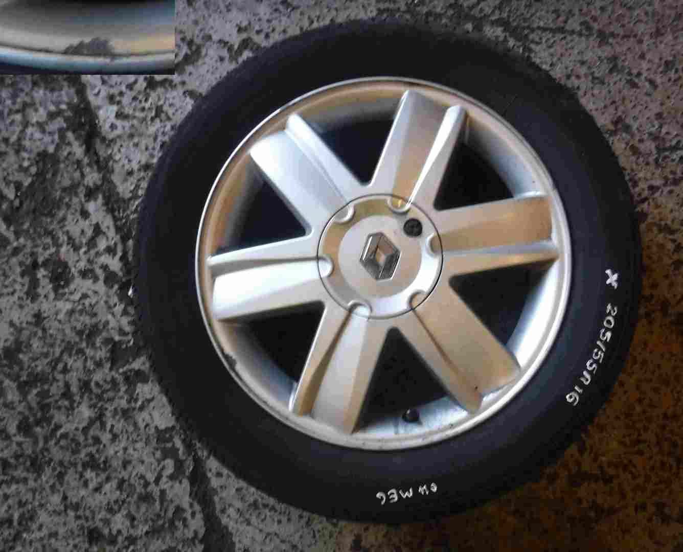 Renault Megane 2002-2008 Nervastella Alloy Wheel 16inch