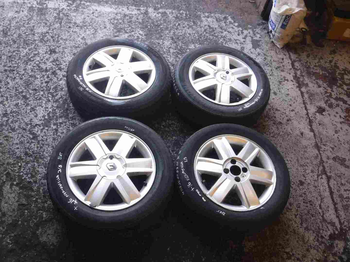 Renault Megane 2002-2008 Nervastella Alloy Wheel Set X4