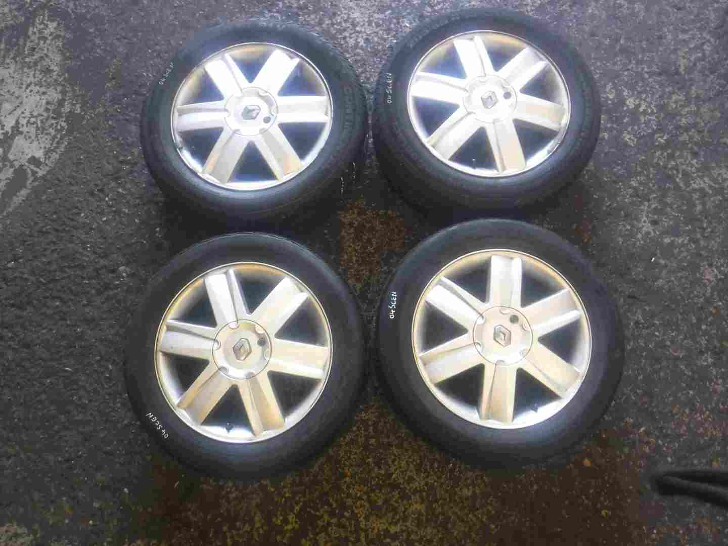 Renault Megane 2002-2008 Nervastella Alloy Wheels Set X4 16inch