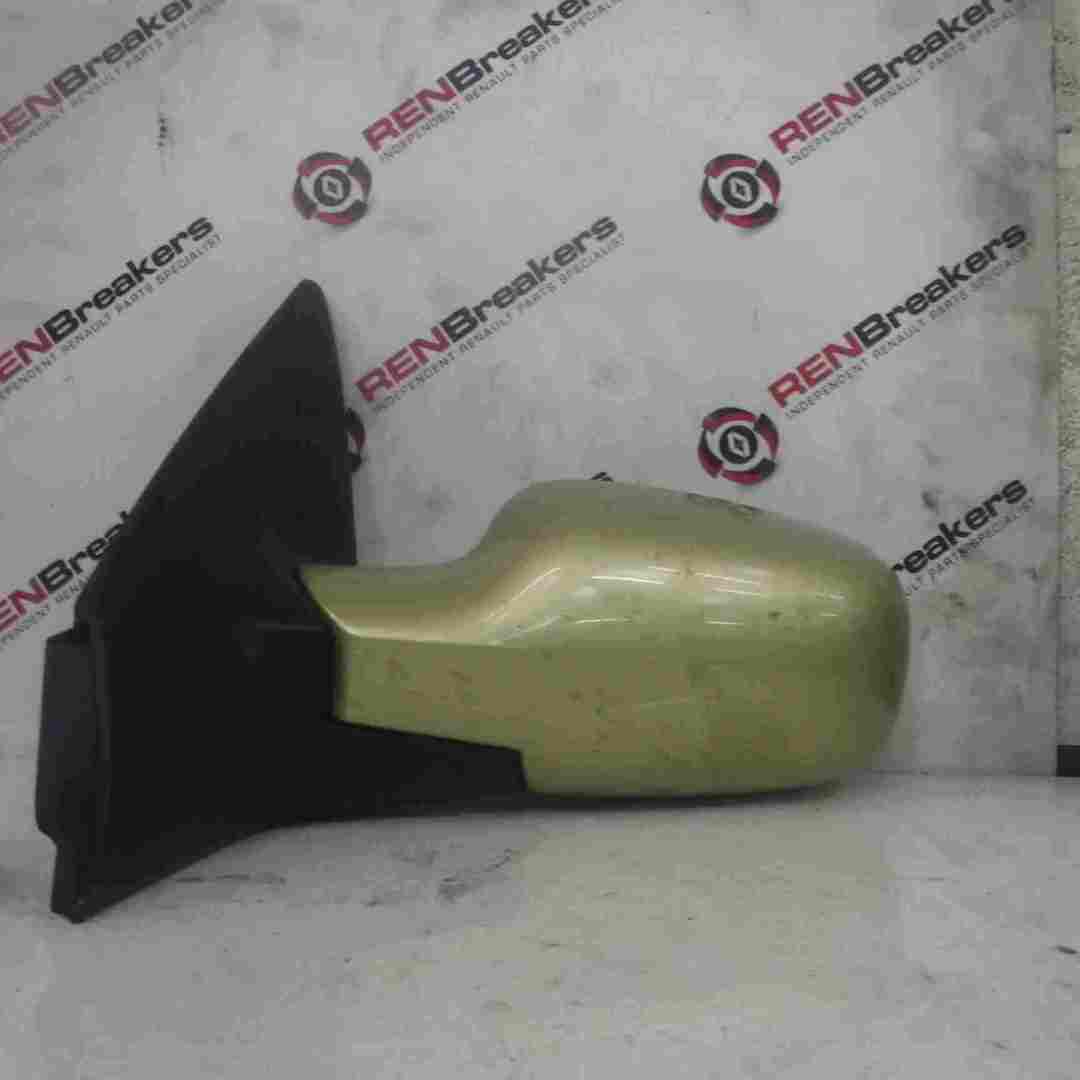 Renault Megane 2002-2008 Passenger NS Wing Mirror Green TED99