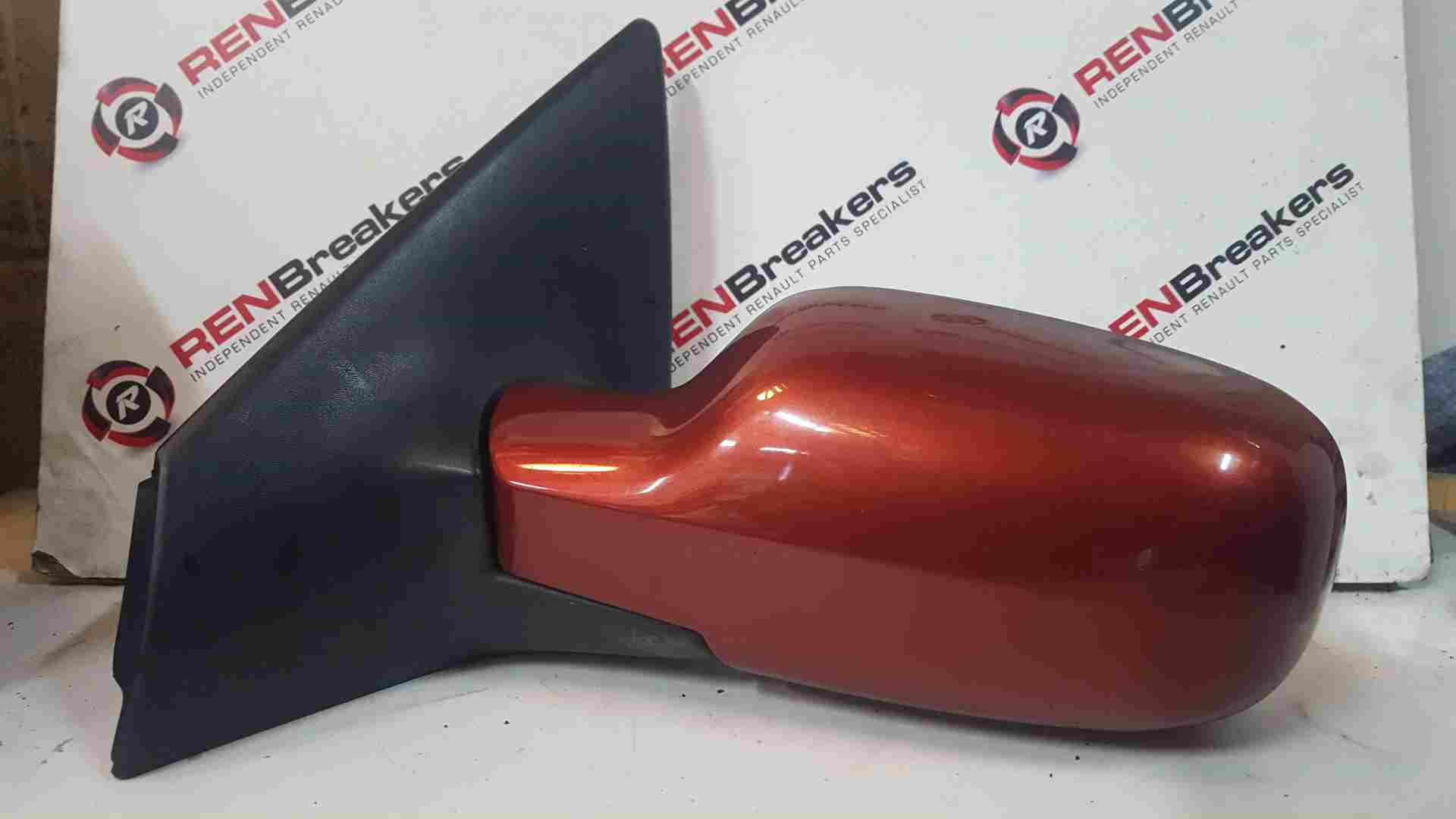 Renault Megane 2002-2008 Passenger NS Wing Mirror RED Teb76