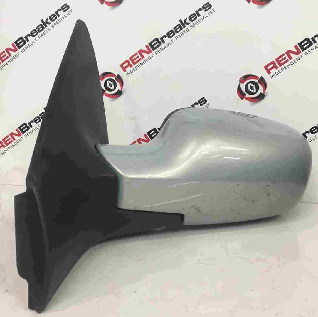 Renault Megane 2002-2008 Passenger NS Wing Mirror Silver 632
