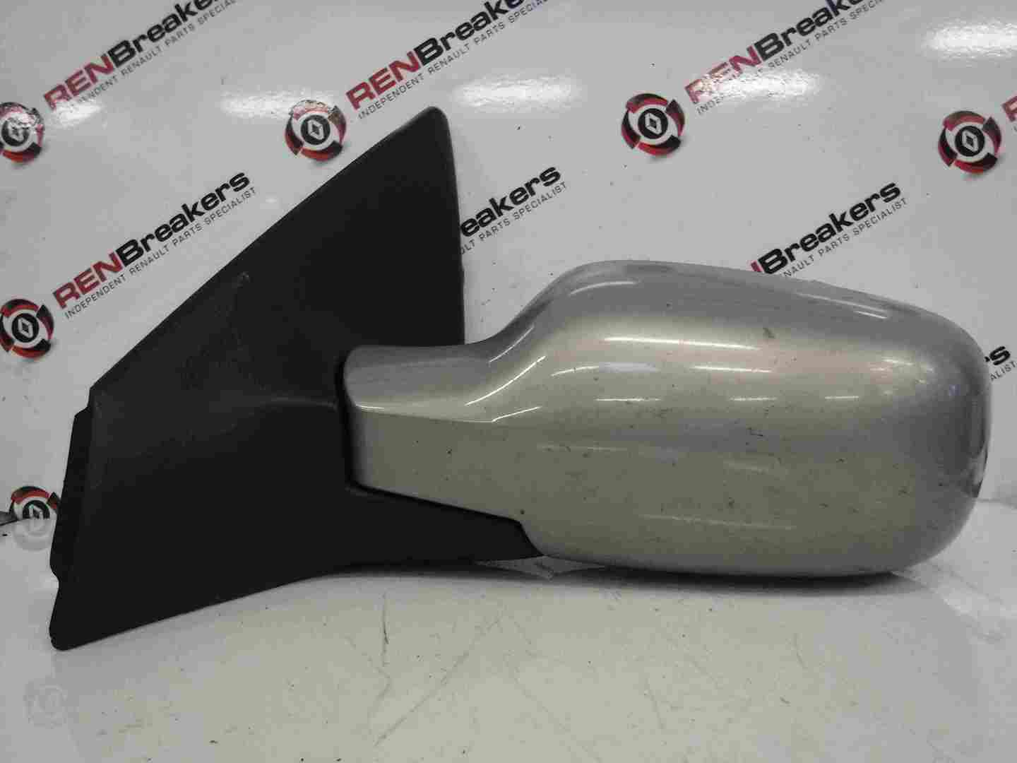Renault Megane 2002-2008 Passenger NS Wing Mirror Silver TEA19 Folding