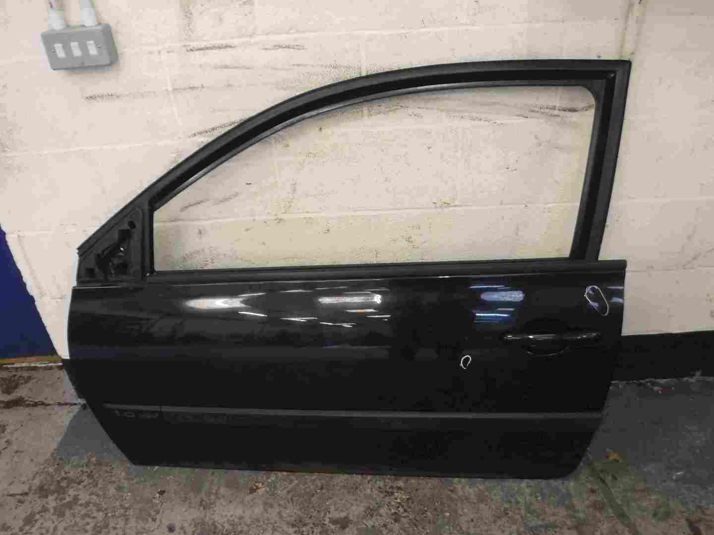 Renault Megane 2002-2008 Passenger NSF Front Door Black 676 3dr