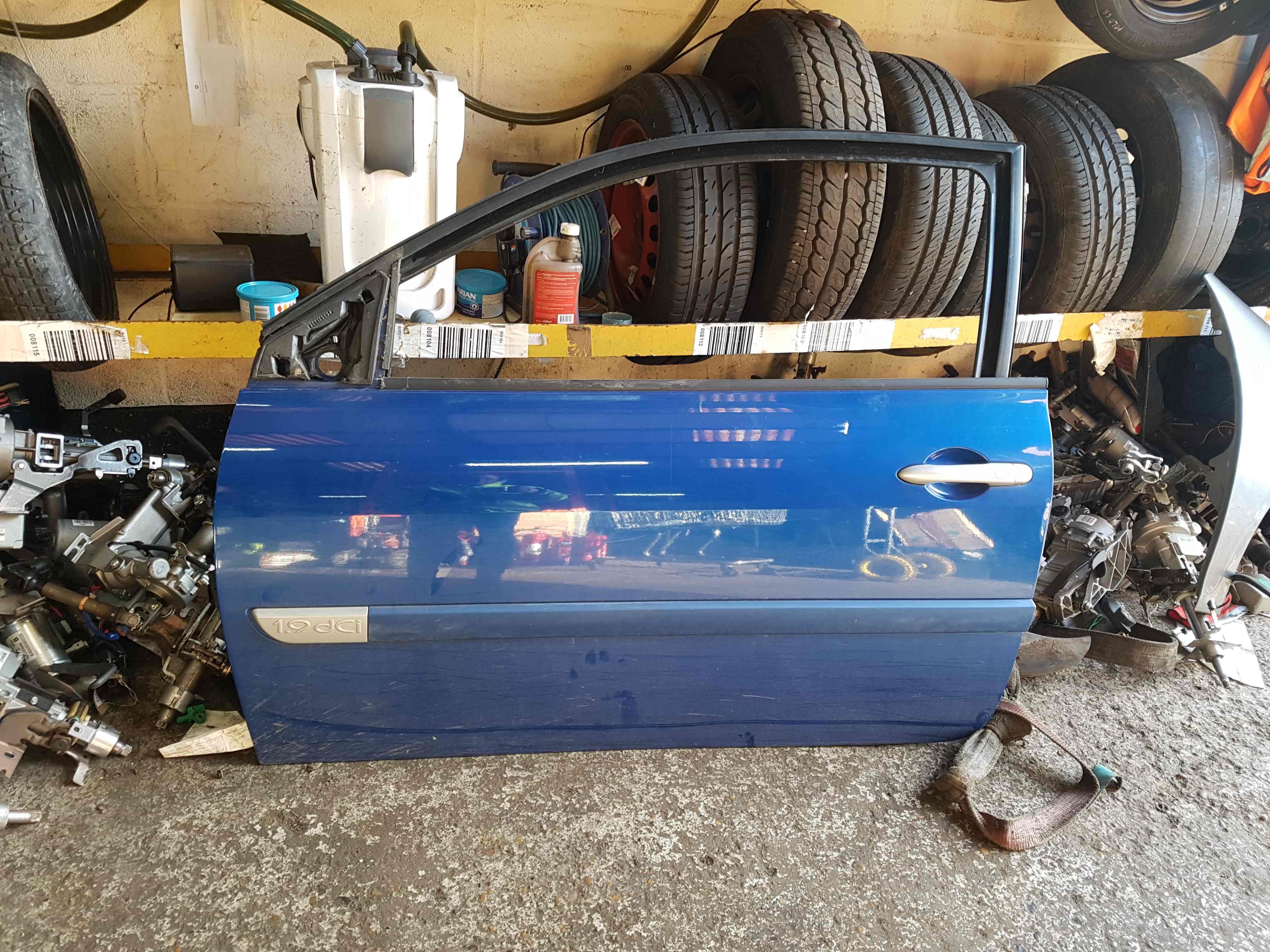 Thumb 4 Renault Megane 2002-2008 Passenger NSF Front Door Blue Terna 3Dr