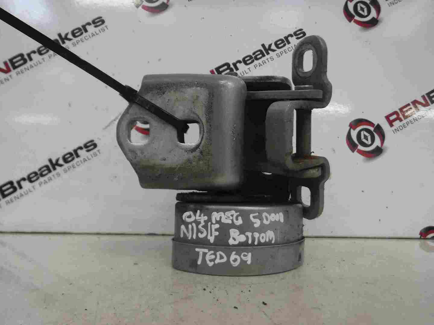 Renault Megane 2002-2008 Passenger NSF Front Door Hinges TED69 Silver