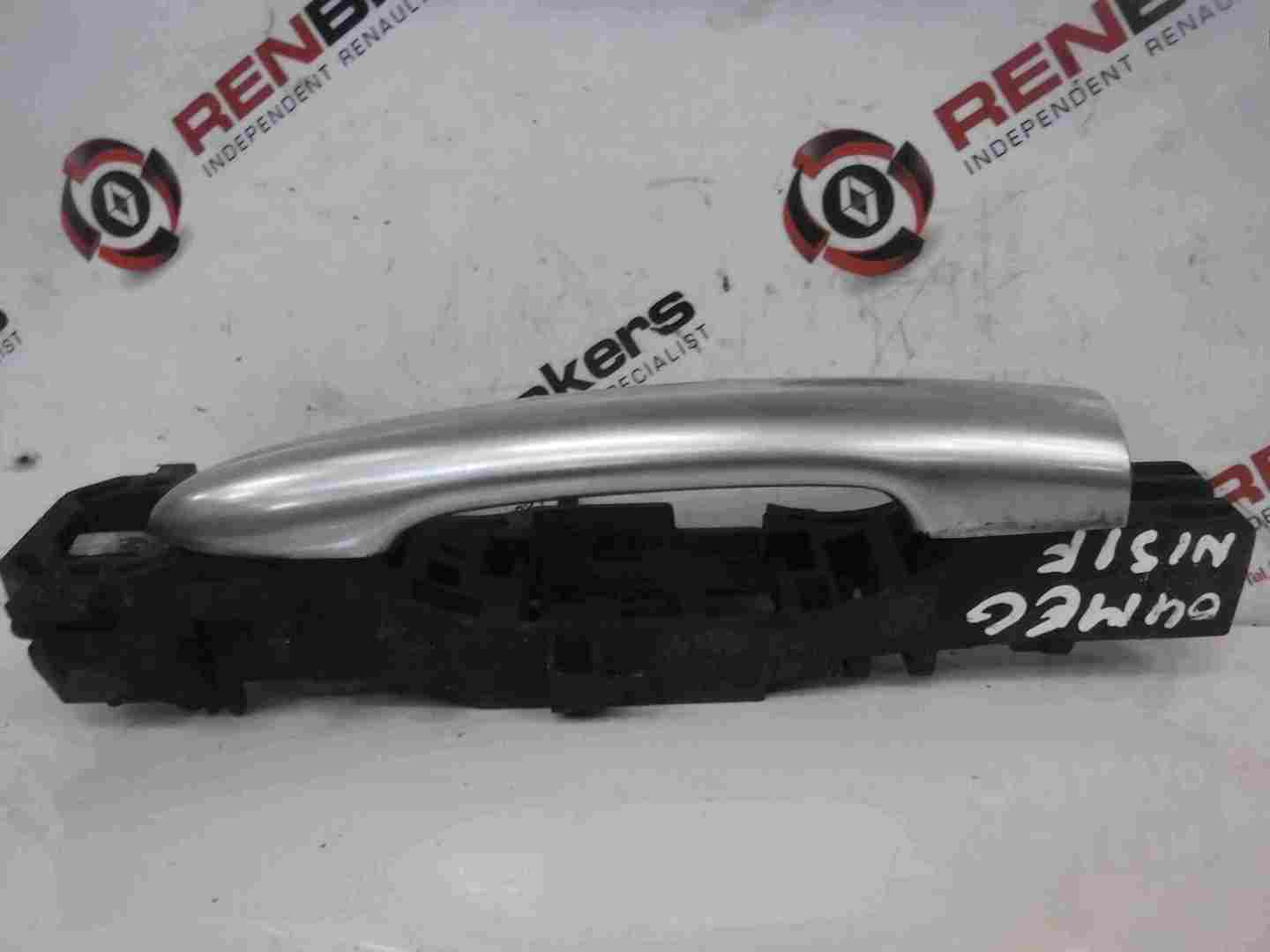 Renault Megane 2002-2008 Passenger NSF Front Exterior Door Handle Silver