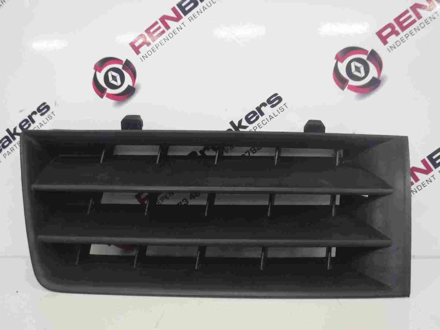 Renault Megane 2002-2008 Passenger NSF Front Fog Light Bumper Grill Insert
