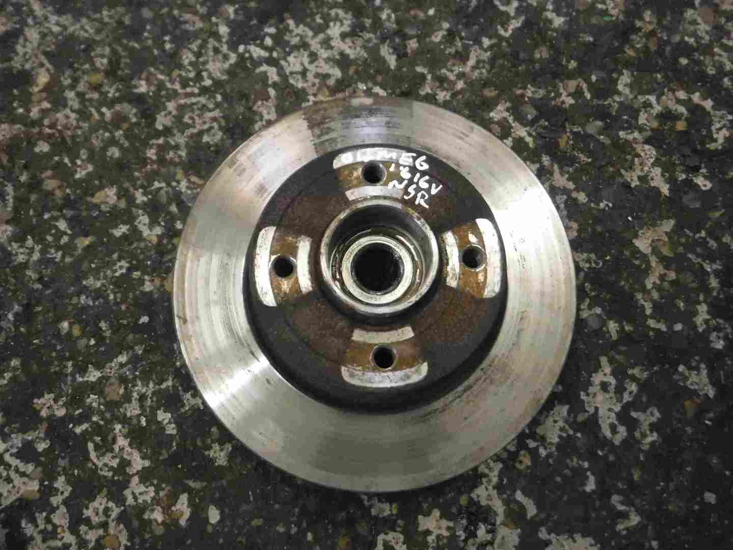Renault Megane 2002-2008 Passenger NSR Rear Brake Disc
