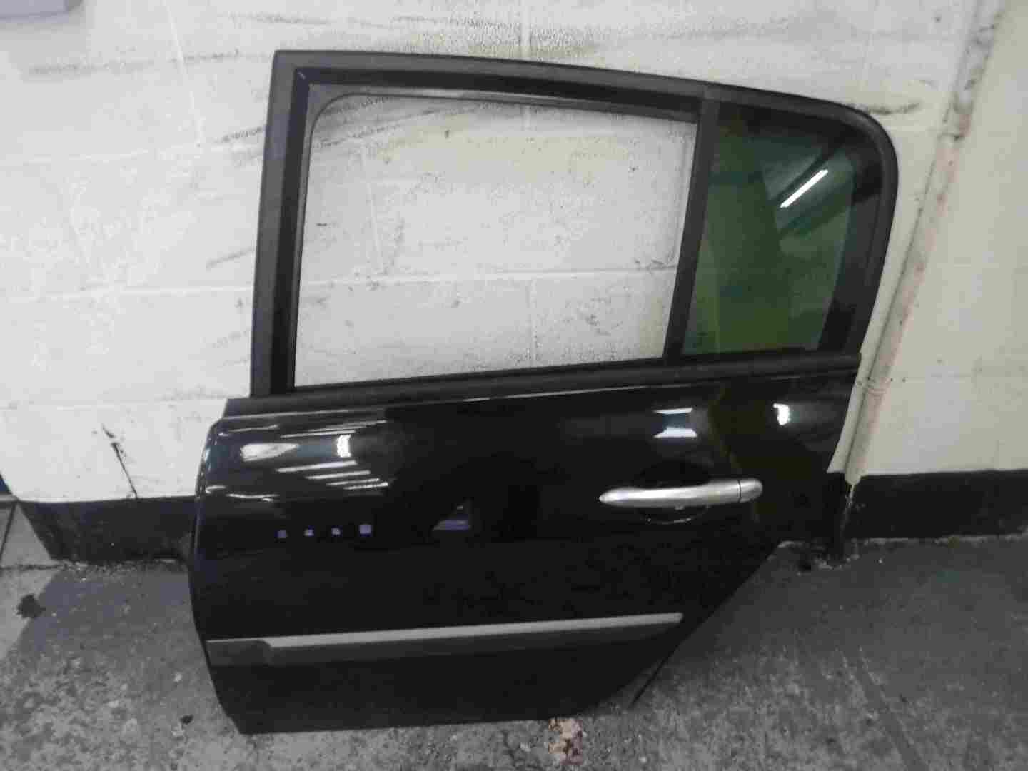 Renault Megane 2002-2008 Passenger NSR Rear Door Black 676 4