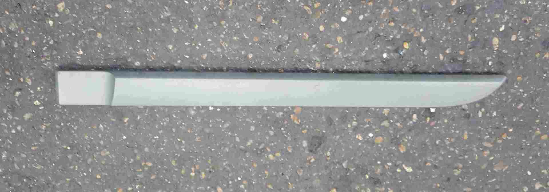 Renault Megane 2002-2008 Passenger NSR Rear Door Moulding Trim Grey Silver 5dr