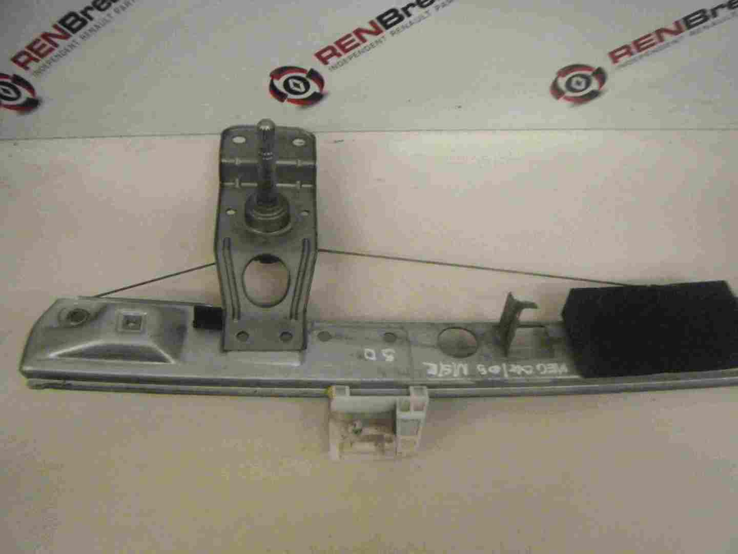 Renault Megane 2002-2008 Passenger NSR Rear Window Regulator Manual