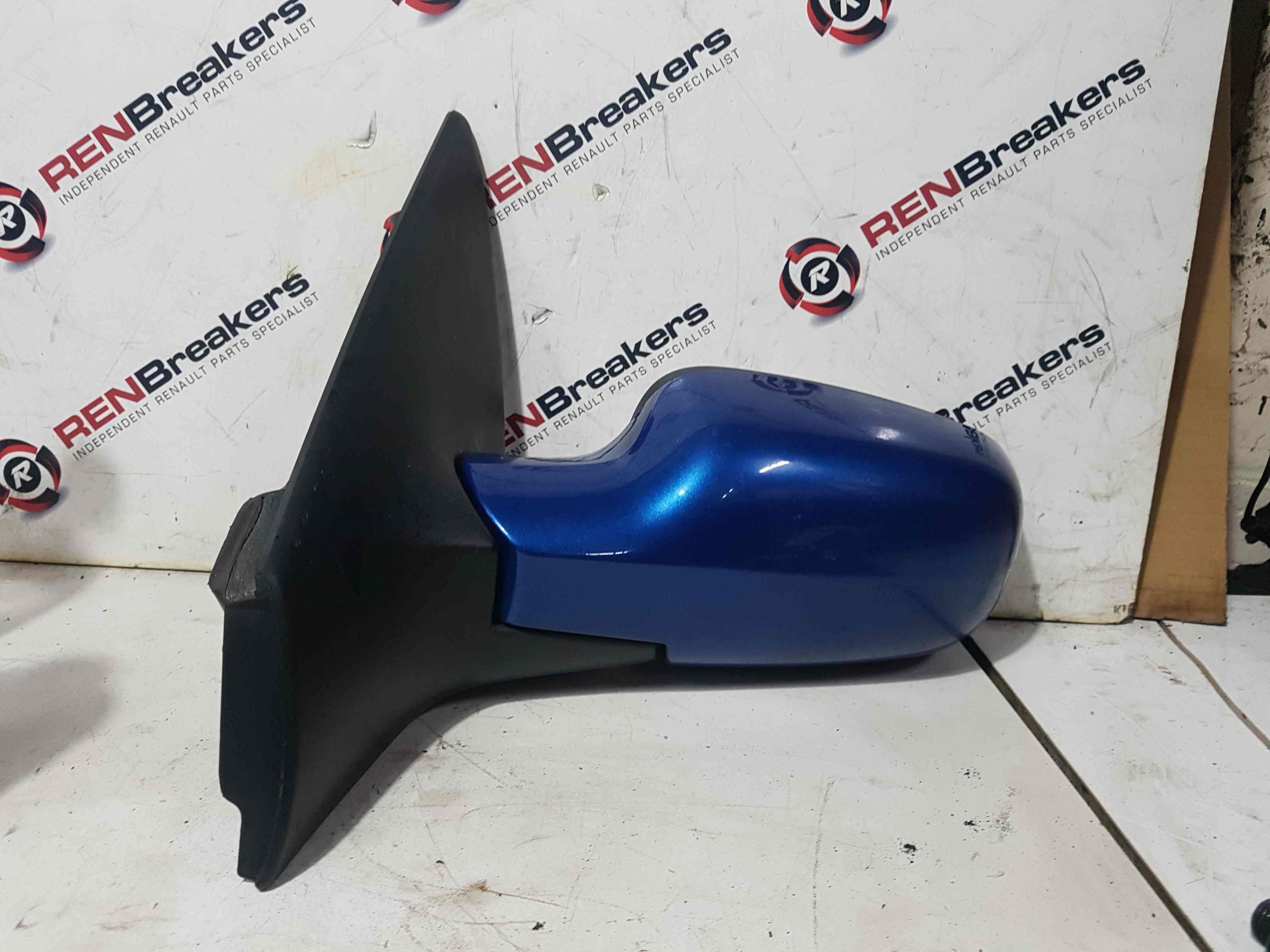 Thumb 3 Renault Megane 2002-2008 Passenger Ns Wing Mirror Blue Terna