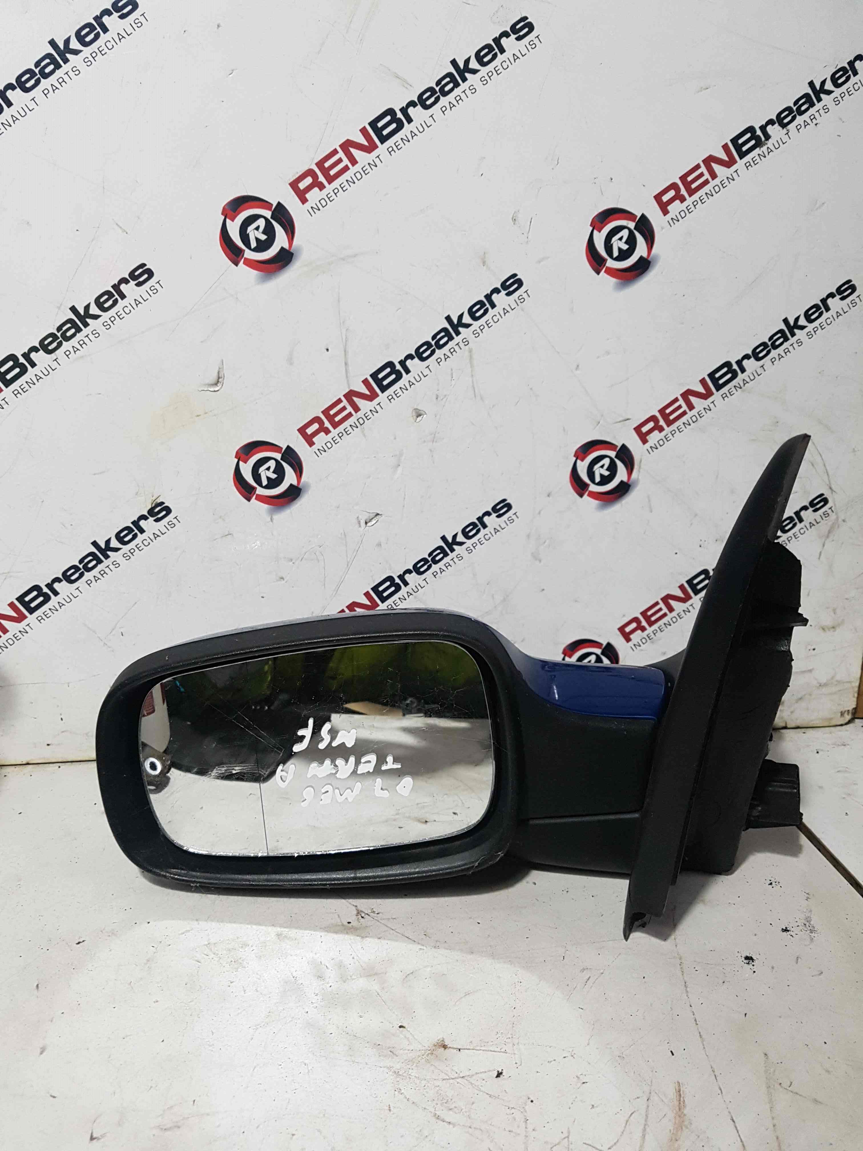 Thumb 5 Renault Megane 2002-2008 Passenger Ns Wing Mirror Blue Terna