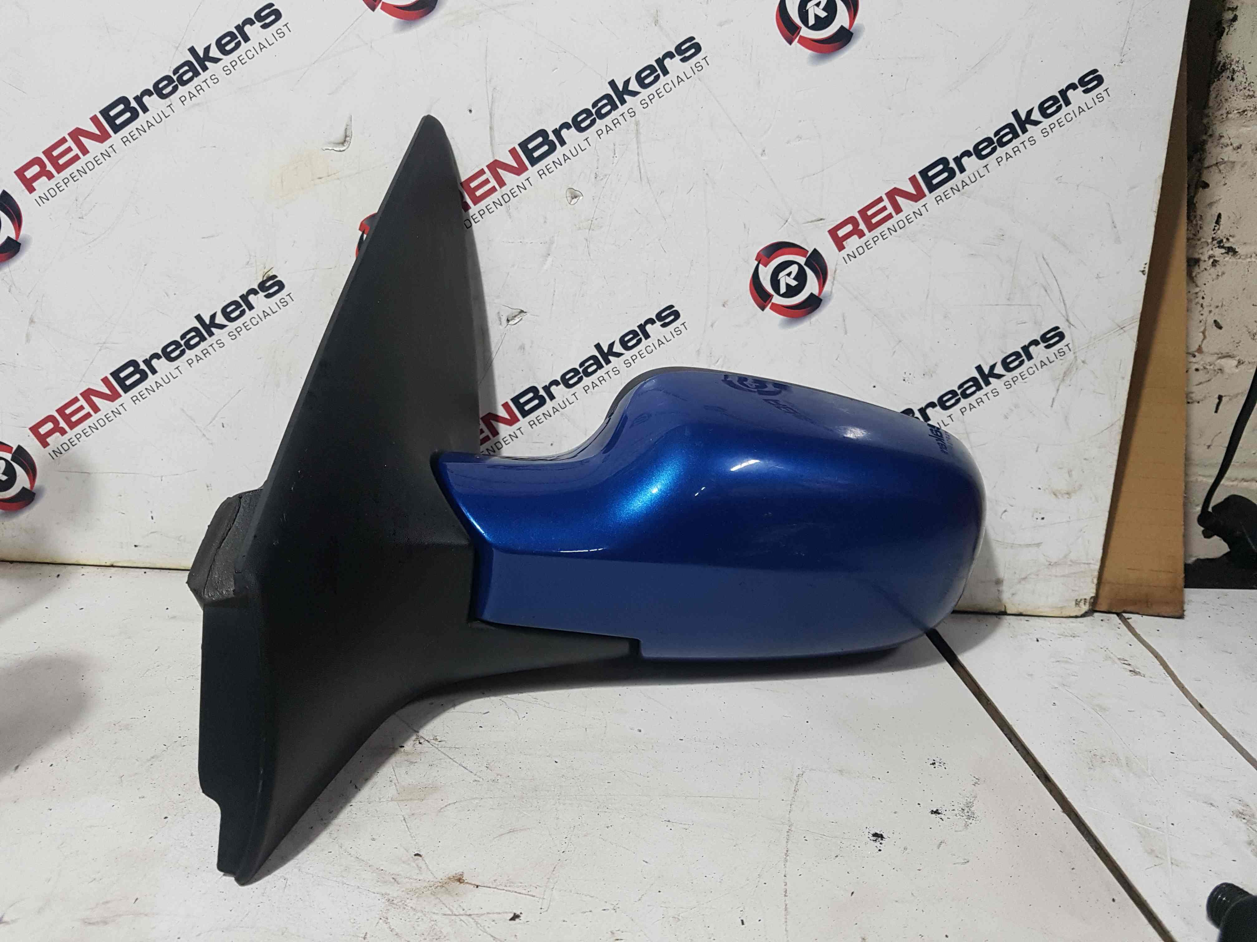 Renault Megane 2002-2008 Passenger Ns Wing Mirror Blue Terna