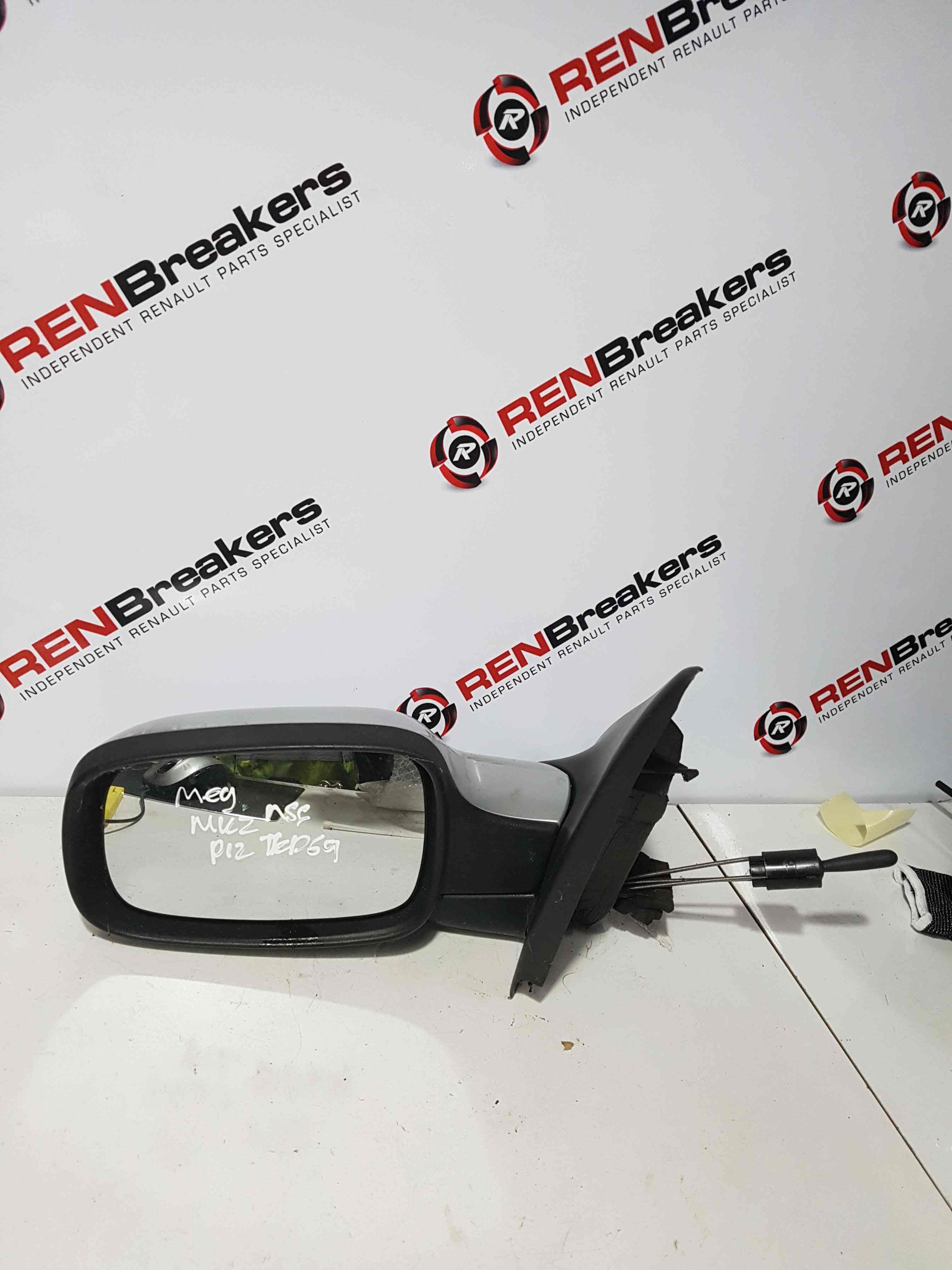 Thumb 5 Renault Megane 2002-2008 Passenger Ns Wing Mirror Silver Ted69