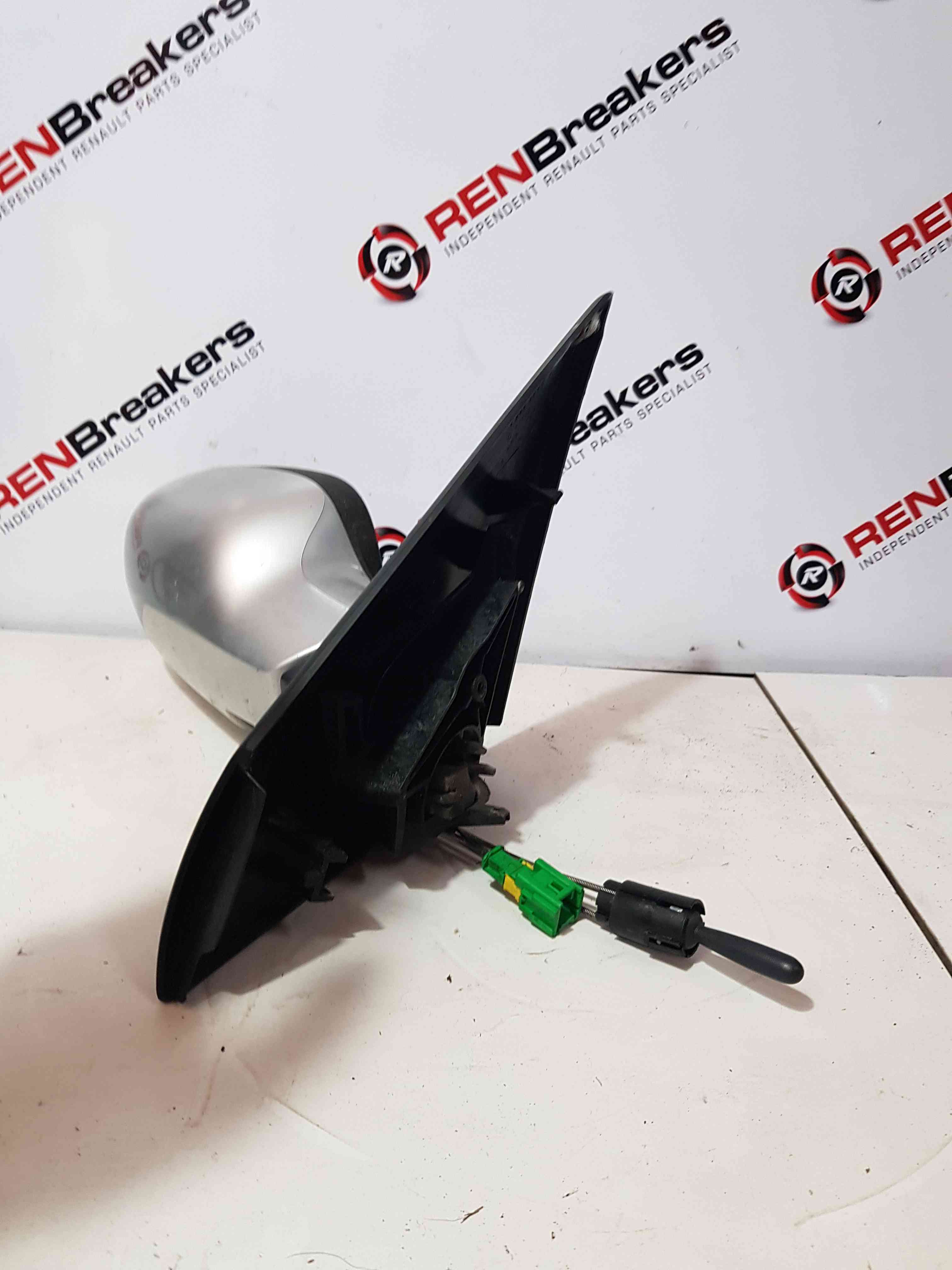 Thumb 6 Renault Megane 2002-2008 Passenger Ns Wing Mirror Silver Ted69 Manual