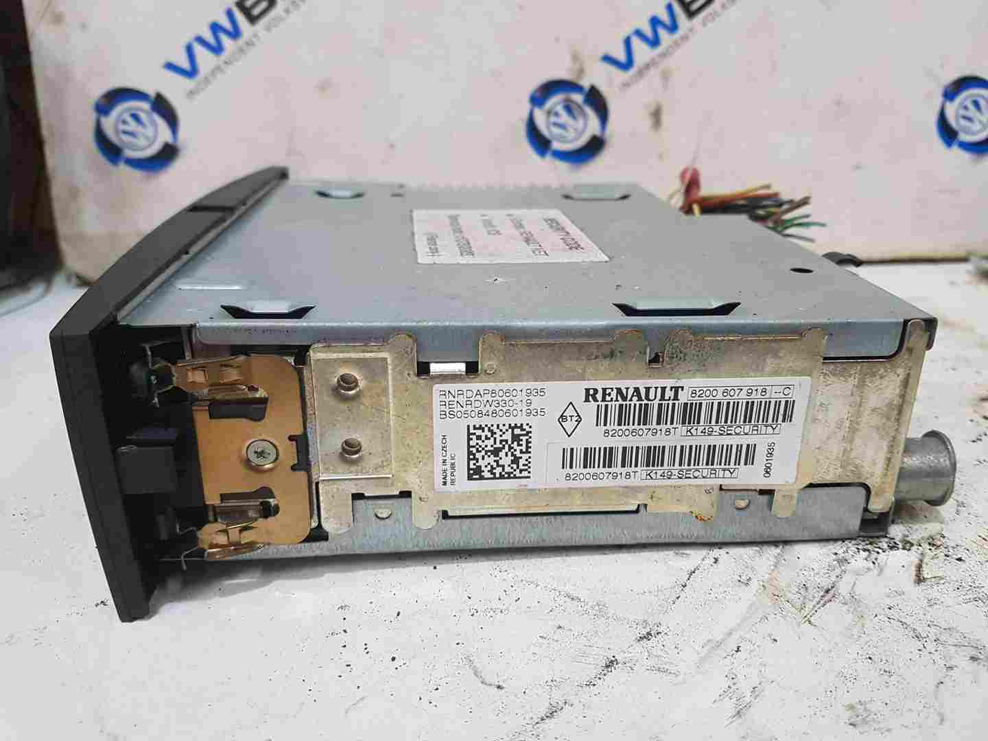 Thumb 4 Renault Megane 2002-2008 Radio Cd Player Update List   Code 8200607918