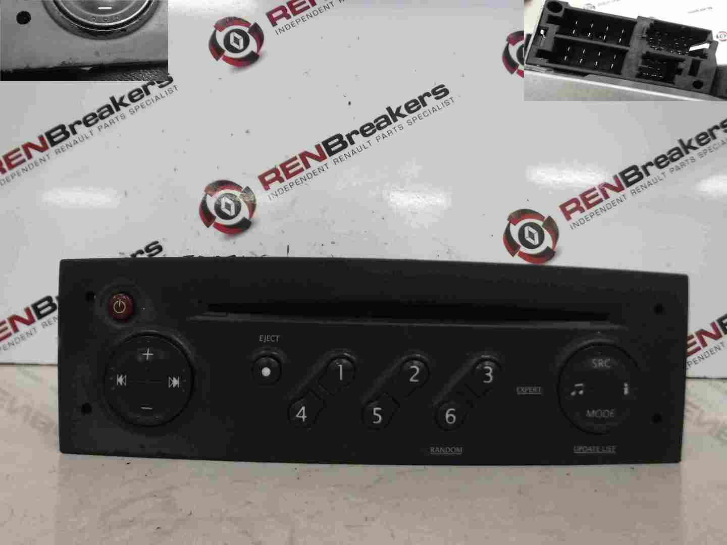 Renault Megane 2002-2008 Radio Cd Player Update List + Code