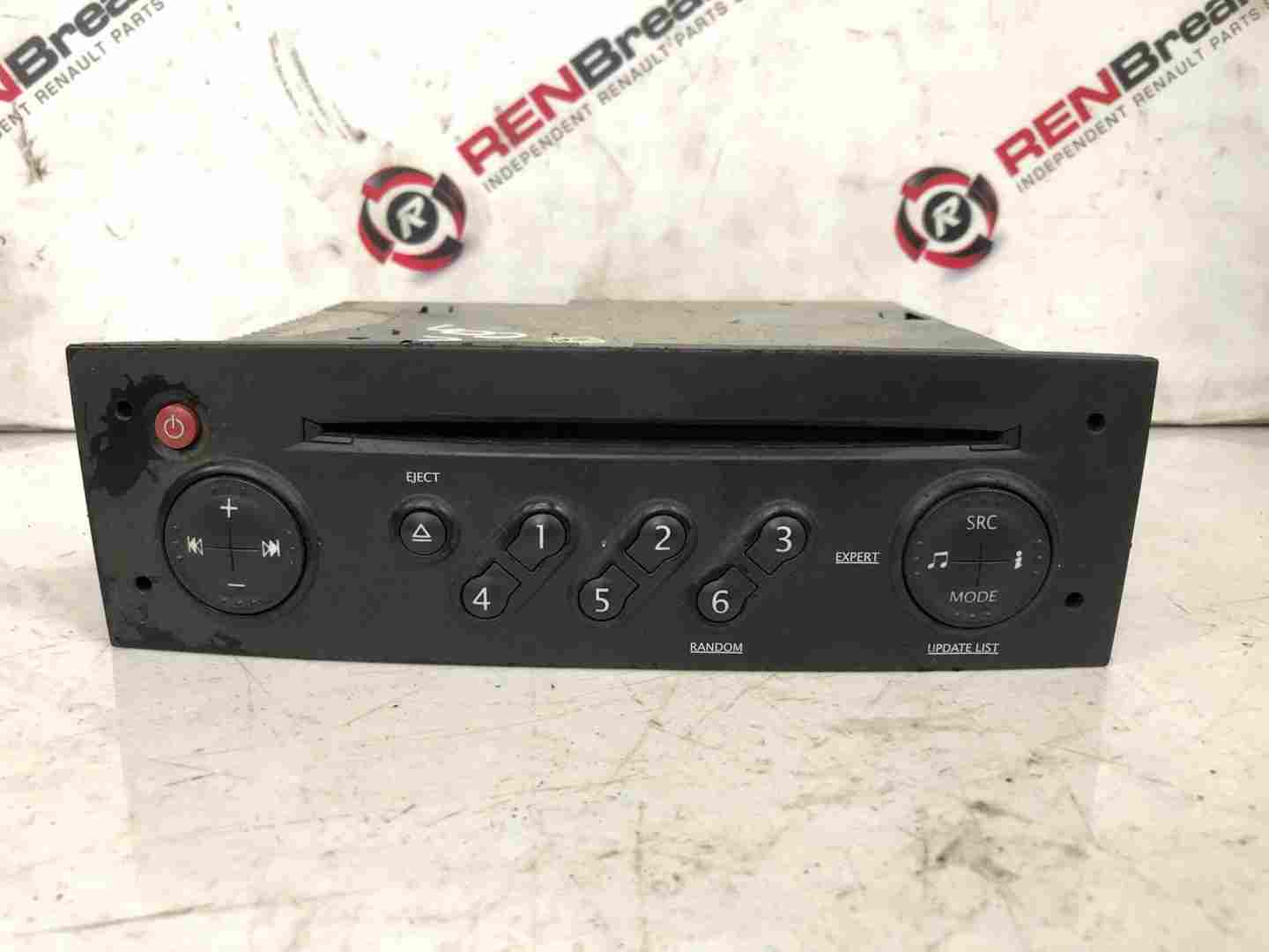 Renault Megane 2002-2008 Radio Cd Player Update List + Code 8200607918 Worn