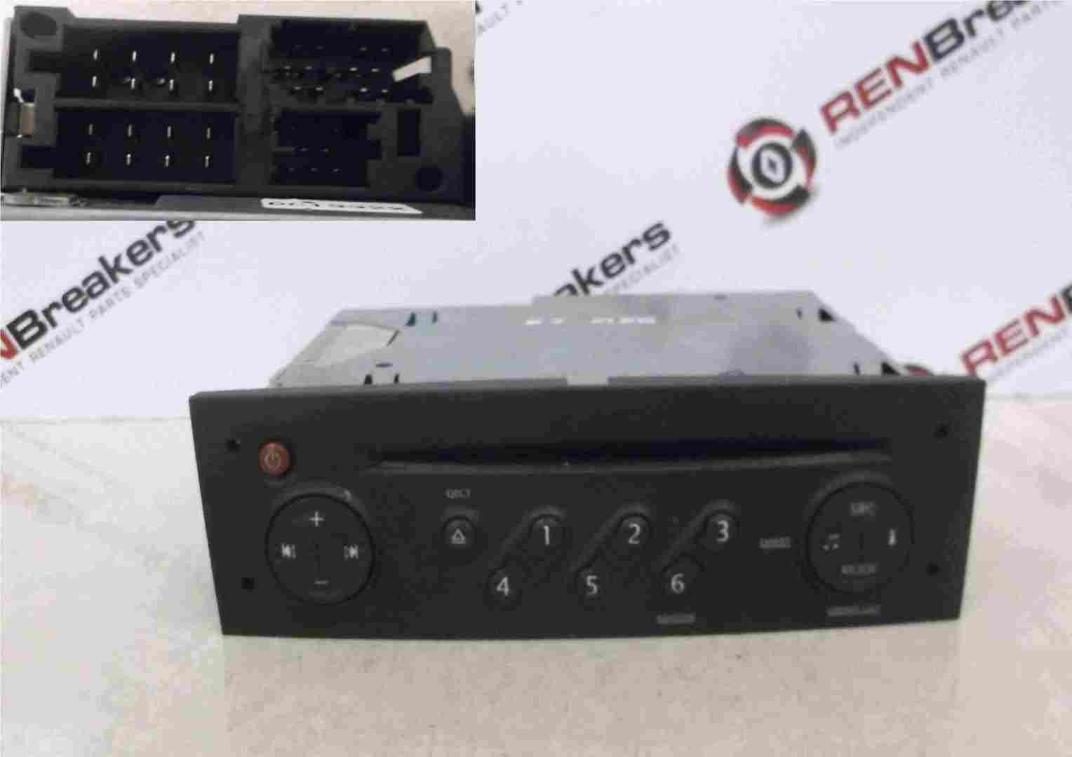 Renault Megane 2002-2008 Radio Cd Player Update List + Code Cheap 8200607918