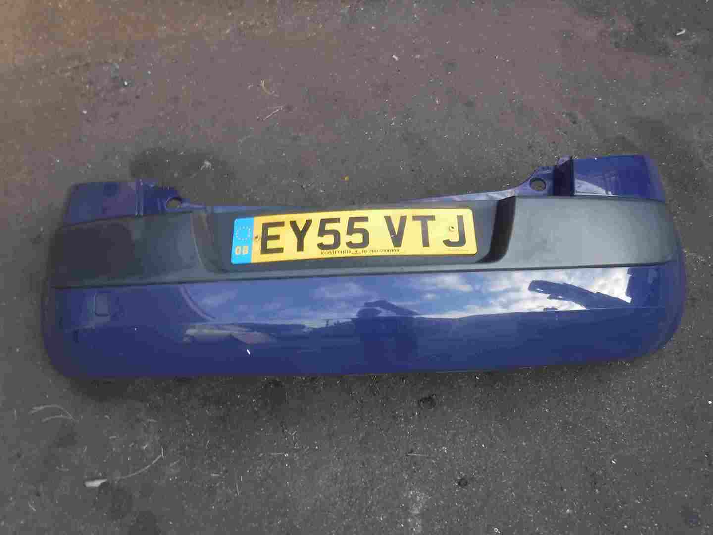Renault Megane 2002-2008 Rear Bumper Blue 460